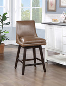 Ave Six by Office Star Products TABURETE DE BARRA GIRATORIO ALLINGHAM 26" - ALH26DW-PD