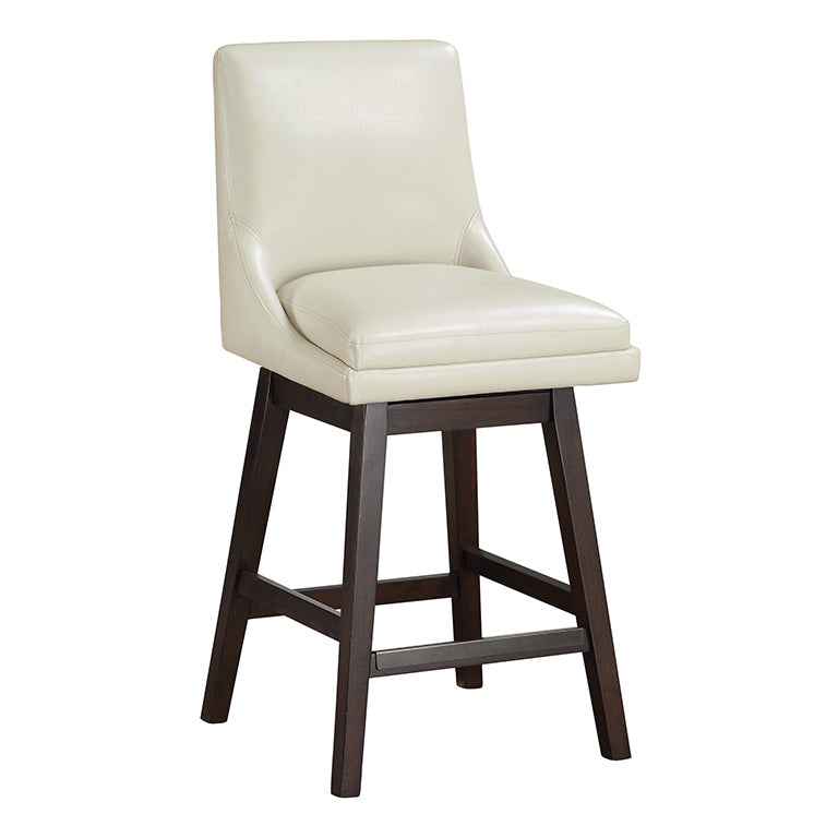 Ave Six by Office Star Products ALLINGHAM 26" SWIVEL COUNTER STOOL - ALH26DW-PD