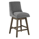 Ave Six by Office Star Products TABURETE DE BARRA GIRATORIO ALLINGHAM DE 26" - ALH26GY