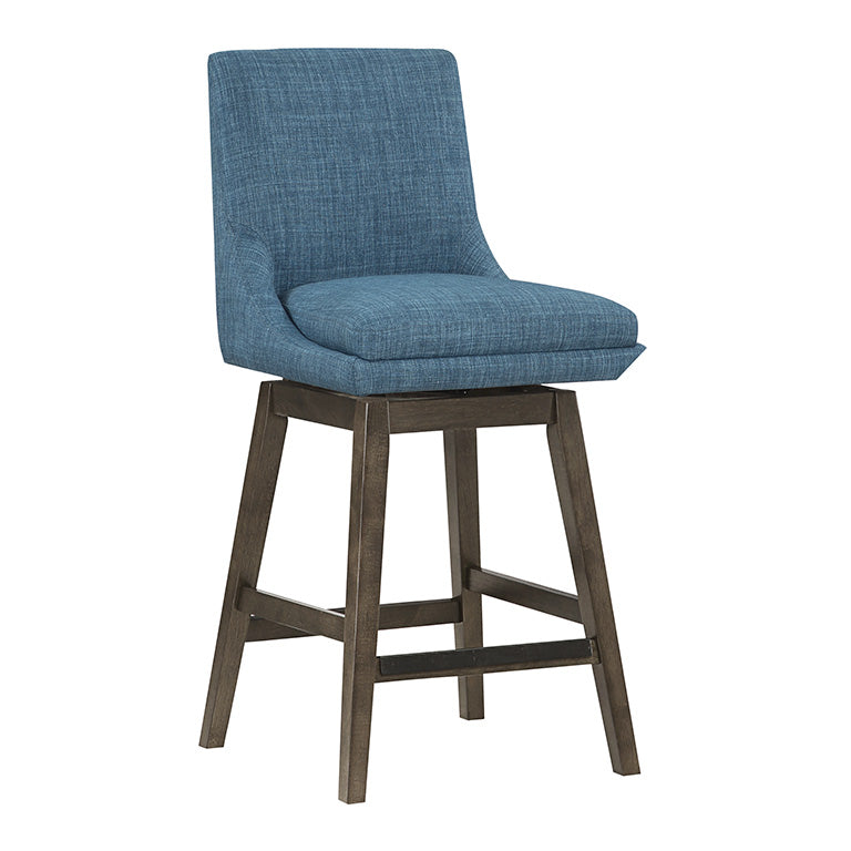 Ave Six by Office Star Products ALLINGHAM 26" SWIVEL COUNTER STOOL - ALH26GY
