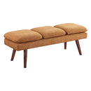 Amanda 54" Mid-Century Modern Bench - Product Photo 1
