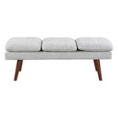 Amanda 54" Mid-Century Modern Bench - Product Photo 6