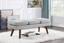 Amanda 54" Mid-Century Modern Bench - Product Photo 9