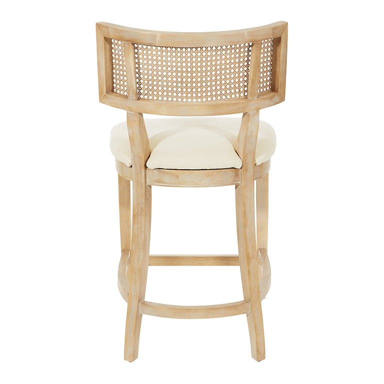 Ave Six by Office Star Products ALAINA 26" CANE BACK COUNTER STOOL - ANA26-L32