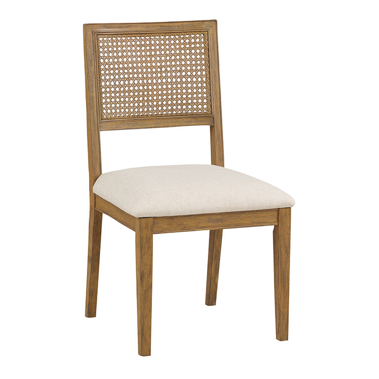 Ave Six by Office Star Products ALAINA CANE BACK DINING CHAIR 2 PK - ANADC2-L32