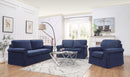Ave Six by Office Star Products Sillón biplaza con funda ASHTON ESTILO RÚSTICO EN TELA COLOR MARFIL - ASN52-S