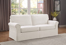 Ave Six by Office Star Products ASHTON SLIPCOVER SOFA COTTAGE STYLE IN FOG FABRIC - ASN53-S
