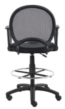 Boss Mesh Drafting Stool W/ Loop Arms - B16217