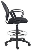 Boss Mesh Drafting Stool W/ Loop Arms - B16217