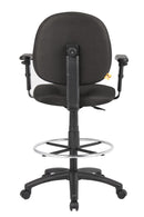 Boss Stand Up Fabric Drafting Stool - Product Photo 7