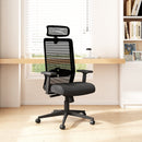 Boss Mesh Chair, w/ Headrest and Memory Foam Seat