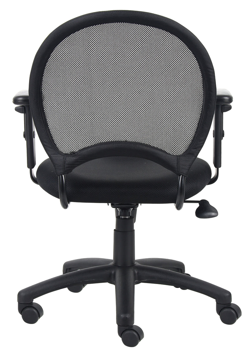 Boss Mesh Chair With Adjustable Arms - B6216