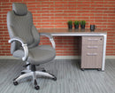 Sillón ejecutivo Boss con reposabrazos abatible y reclinación sincronizada - B8871