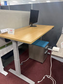 USED Classic Oak Color Sit Stand