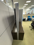 Credenza with whiteboard and tv