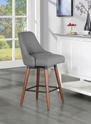 Taburete giratorio de barra de mediados de siglo de 26 pulgadas BAGFORD de Ave Six by Office Star Products - BGD26
