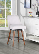 Taburete giratorio de barra de mediados de siglo de 26 pulgadas BAGFORD de Ave Six by Office Star Products - BGD26