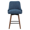 Taburete giratorio de barra de mediados de siglo de 26 pulgadas BAGFORD de Ave Six by Office Star Products - BGD26