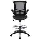 Kelista Mid-Back Ergonomic Drafting Chair - Product Photo 2