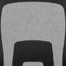 Silla ejecutiva ergonómica de oficina Hercules Big & Tall de malla y piel en color negro, con capacidad de 500 lb y soporte lumbar ajustable