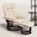FLASH Bali Sillón Reclinable Multiposición y Otomana - BT-7818-GG