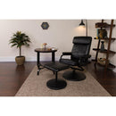 FLASH Jenny sillón reclinable contemporáneo multiposición con reposacabezas y otomana - BT-7863-GG
