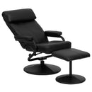 FLASH Jenny sillón reclinable contemporáneo multiposición con reposacabezas y otomana - BT-7863-GG