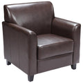 FLASH HERCULES Diplomat Series Black LeatherSoft Chair - BT-827-1-GG