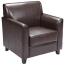FLASH HERCULES Diplomat Series Black LeatherSoft Chair - BT-827-1-GG