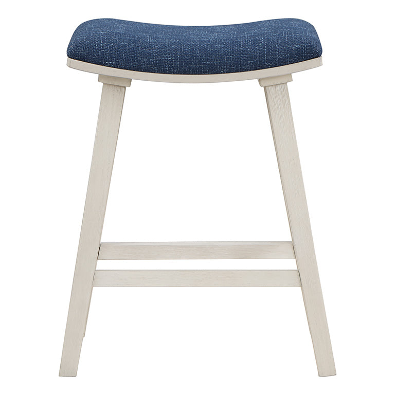 Ave Six by Office Star Products COLEY 24" SADDLE STOOL 2-PACK - CLY24WW-C74