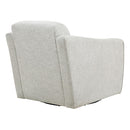 Ave Six by Office Star Products CASSIE SWIVEL CHAIR IN EMMONS AZURE FABRIC - CSS-C69