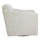 Ave Six by Office Star Products CASSIE SWIVEL CHAIR IN EMMONS AZURE FABRIC - CSS-C69