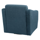 Ave Six by Office Star Products CASSIE SWIVEL CHAIR IN NAVY FABRIC - CSS-N21