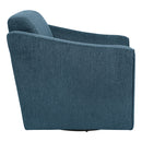 Ave Six by Office Star Products CASSIE SWIVEL CHAIR IN NAVY FABRIC - CSS-N21