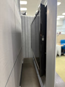 Credenza with whiteboard and tv