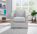 Ave Six by Office Star Products SILLÓN GIRATORIO DANICA EN TELA AZUL CELESTE - DAN
