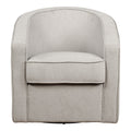 Ave Six by Office Star Products DANICA SWIVEL CHAIR IN GREY ZIG ZAG FABRIC - DAN