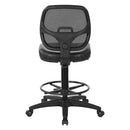 Work Smart Deluxe Screen Back Drafting Chair with Adjustable Footring by Office Star - DC2990V