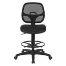Silla de dibujo de malla de lujo con respaldo de Office Star - DC2990