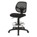 Silla de dibujo de malla de lujo con respaldo de Office Star - DC2990