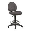 Sculptured Seat and Back Drafting Chair by Office Star - DC550-231