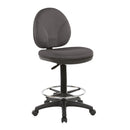 Silla de dibujo Office Star con asiento y respaldo esculpidos - DC550-231