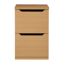 Office Star Products DENMARK 2-DRAWER VERTICAL FILE - DEN2918VF-NT