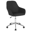 Silla de oficina y hogar de respaldo medio Cortana de FLASH - DS-8012LB-GG