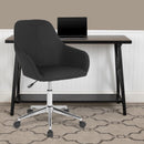 Silla de oficina y hogar de respaldo medio Cortana de FLASH - DS-8012LB-GG