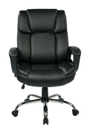 Sillón Ejecutivo de Ecopiel para Hombre Grande de Office Star - EC1283C-EC3