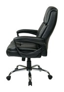 Sillón Ejecutivo de Ecopiel para Hombre Grande de Office Star - EC1283C-EC3