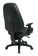 Deluxe Multi Function High Back Bonded Leather Chair by Office Star - EC4350-EC3
