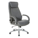 Silla ejecutiva de lujo de piel Pro Line II de Office Star Products - EC62119AL