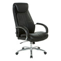 Pro Line II by Office Star Products DELUXE EXECUTIVE LEATHER CHAIR - EC62119AL